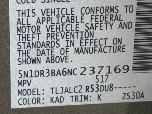 Certified 2022 Nissan Pathfinder SV image 37