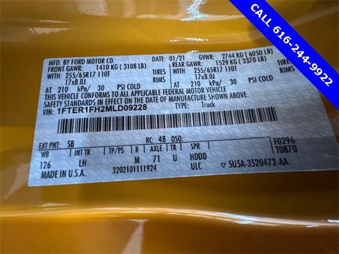 Used 2021 Ford Ranger XLT w/ Equipment Group 301A Mid image 27