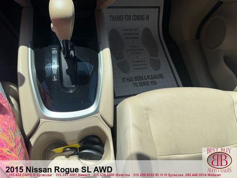 Used 2015 Nissan Rogue SL w/ SL Premium Package AWD/4WD image 18