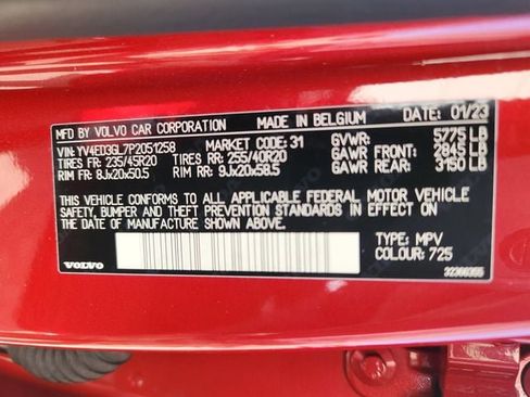 Certified 2023 Volvo C40 P8 Recharge Plus w/ Climate Package AWD/4WD image 27