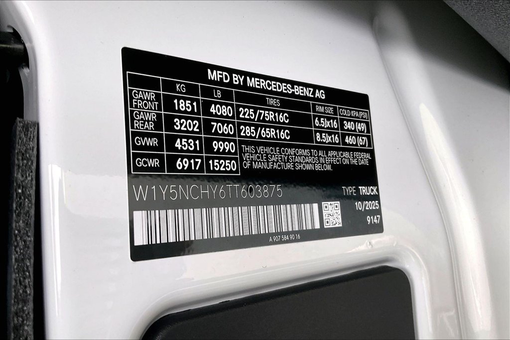 Used 2026 Mercedes-Benz Sprinter 3500 image 24