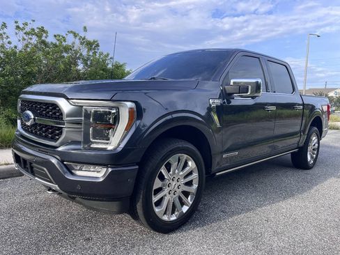 Used 2021 Ford F150 Platinum w/ Equipment Group 701A High AWD/4WD image 2