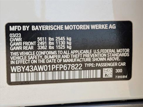 Certified 2023 BMW i4 eDrive35 w/ Premium Package RWD image 20