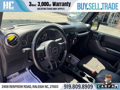 Used 2017 Jeep Wrangler Unlimited Sport w/ Quick Order Package 24S image 14