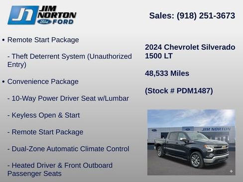 Used 2024 Chevrolet Silverado 1500 LT AWD/4WD image 36