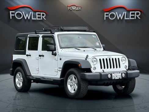 Used 2016 Jeep Wrangler Unlimited Sport w/ Quick Order Package 24S AWD/4WD image 7