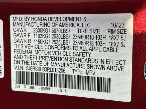 Certified 2024 Honda CR-V Sport-L image 15
