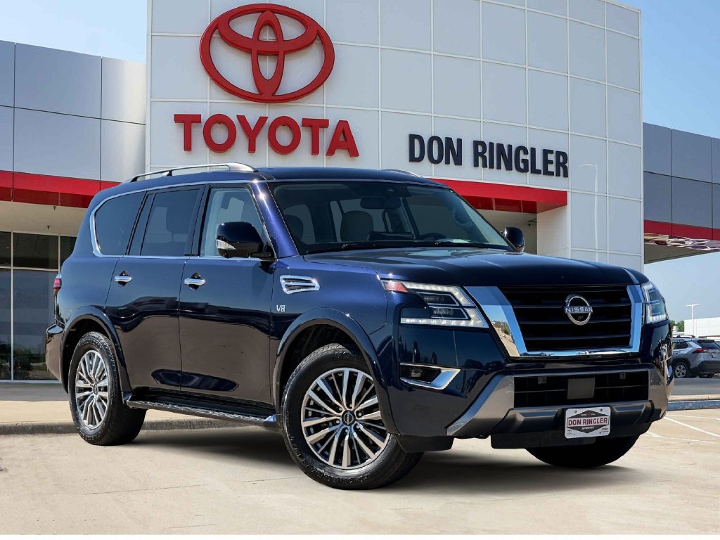 Used 2021 Nissan Armada SL w/ Captain's Chairs Package RWD image 1
