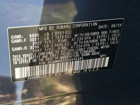 Certified 2024 Subaru Ascent Onyx Edition Limited image 32