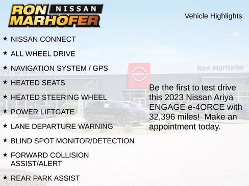 Used 2023 Nissan Ariya AWD image 2
