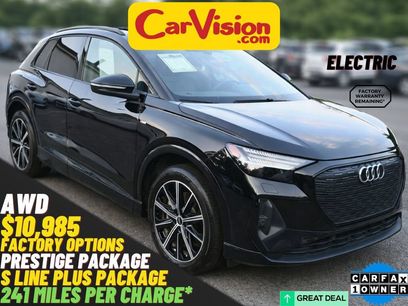 Used 2022 Audi Q4 e-tron Prestige w/ S Line Plus Package