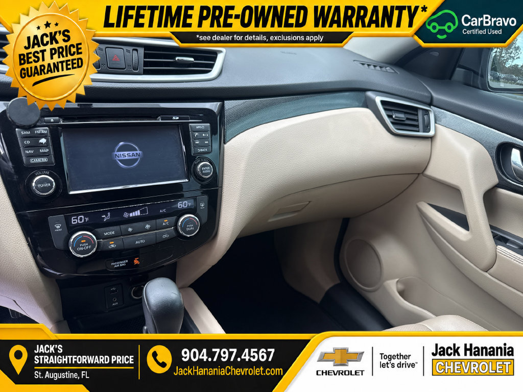 Used 2016 Nissan Rogue SL w/ SL Premium Package AWD/4WD image 14