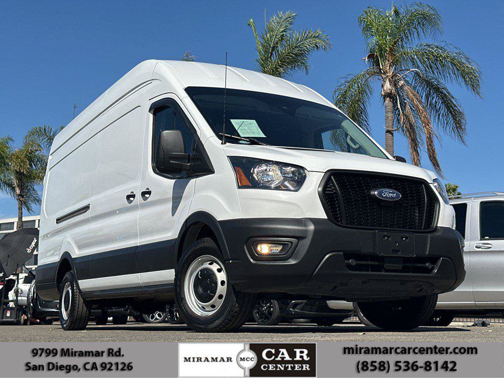 Used 2021 Ford Transit 350 148 High Roof Extended w/ Load Area Protection Package RWD image 1
