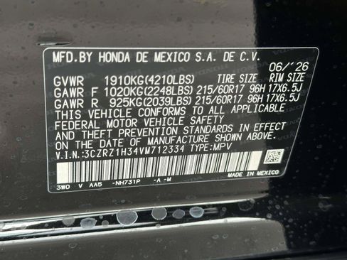New 2027 Honda HR-V LX image 28