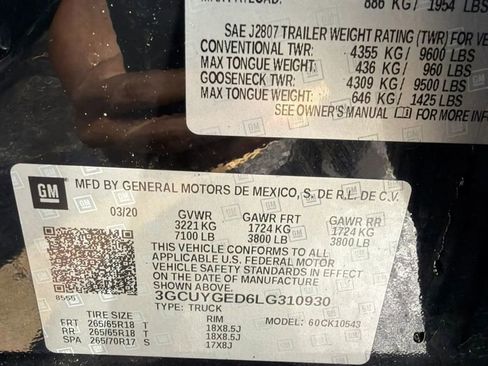 Used 2020 Chevrolet Silverado 1500 LTZ image 32