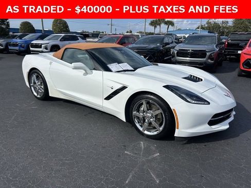 Used 2015 Chevrolet Corvette Stingray Convertible w/ 3LT Preferred Equipment Group image 1