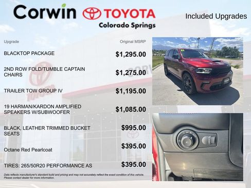 Used 2021 Dodge Durango R/T w/ Blacktop Package AWD/4WD image 4