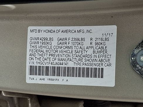 Used 2018 Honda Accord EX image 27