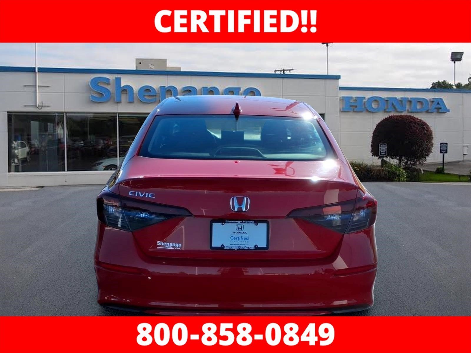 Certified 2025 Honda Civic LX image 3