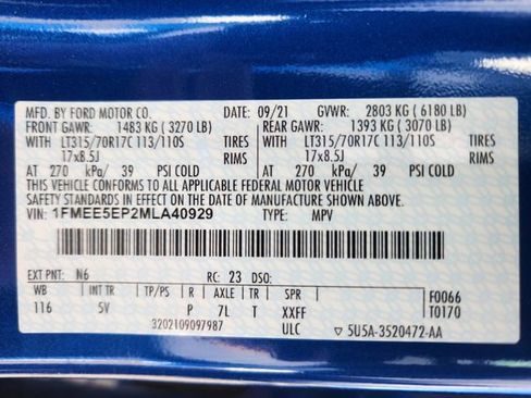 Certified 2021 Ford Bronco First Edition image 28