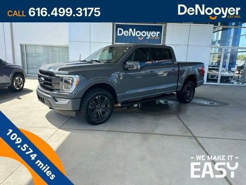 Used 2021 Ford F150 Lariat w/ Equipment Group 502A High AWD/4WD image 1