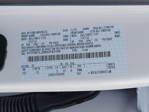 New 2025 Ford F150 XL image 12