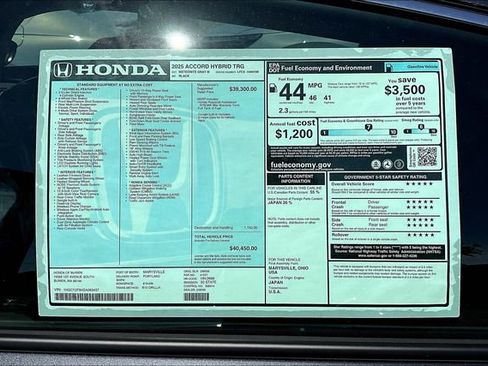 New 2025 Honda Accord Touring image 26