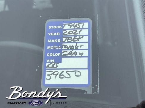 Used 2021 Jeep Wrangler Unlimited Rubicon image 21