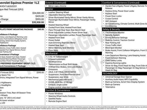 Used 2018 Chevrolet Equinox Premier AWD/4WD image 22