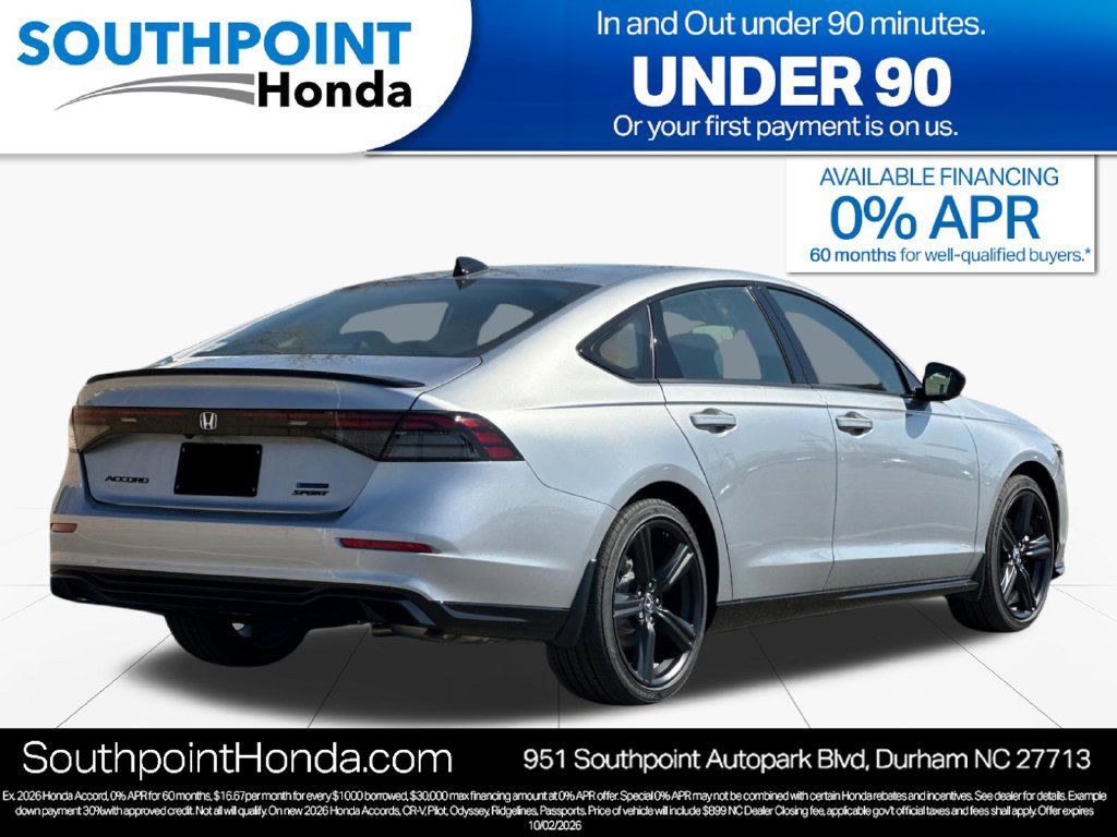 New 2026 Honda Accord Sport image 3