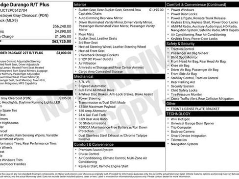 Used 2023 Dodge Durango R/T AWD/4WD image 6