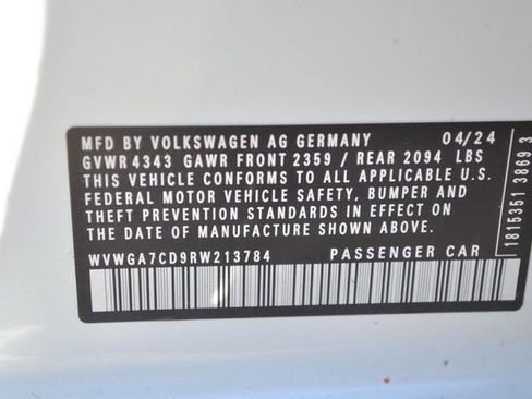 Used 2024 Volkswagen GTI S image 14