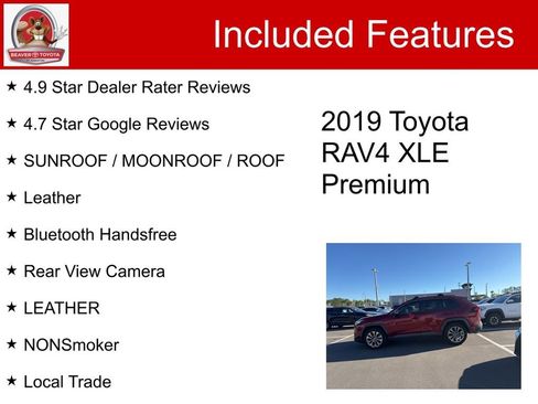 Used 2019 Toyota RAV4 XLE Premium image 5