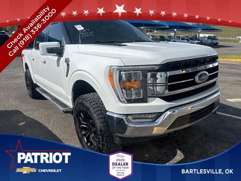 Used 2021 Ford F150 Lariat w/ Trailer Tow Package image 1