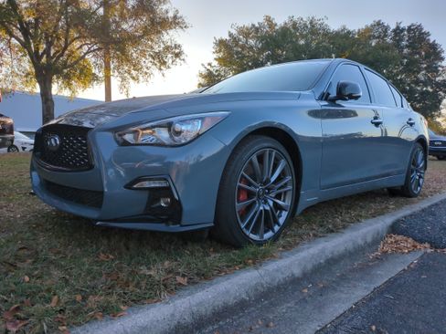 Used 2024 INFINITI Q50 Red Sport 400 image 3