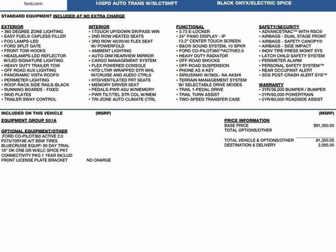 New 2025 Ford Expedition Tremor image 2