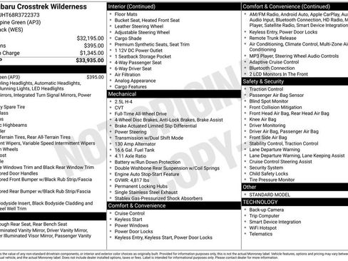 Used 2024 Subaru Crosstrek 2.5i Wilderness image 30