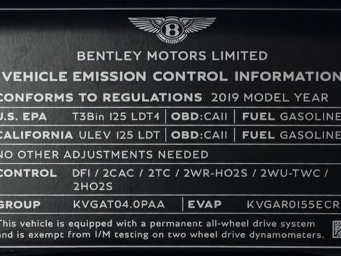 Used 2019 Bentley Bentayga AWD/4WD image 47