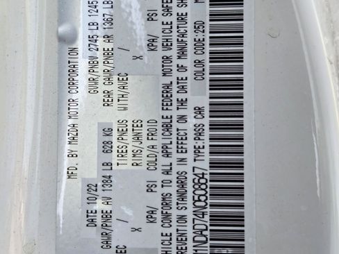 Used 2022 MAZDA MX-5 Miata Grand Touring image 16