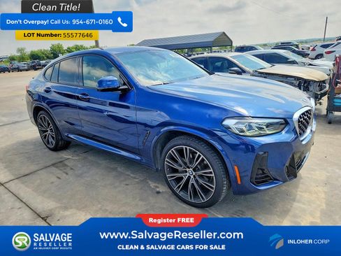 Used 2022 BMW X4 xDrive30i w/ M Sport Package 2 AWD/4WD image 5