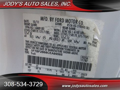 Used 2012 Ford F250 XL w/ PWR Equipment Group image 31