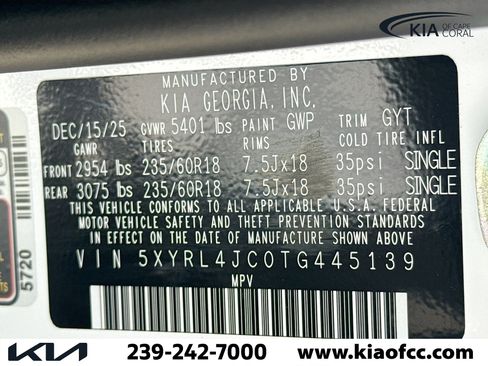 New 2026 Kia Sorento S FWD image 42