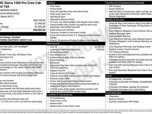 Used 2024 GMC Sierra 1500 Pro AWD/4WD image 3