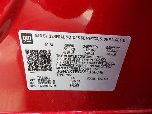 Certified 2025 Chevrolet Equinox RS w/ Safety and Technology Package AWD/4WD image 11