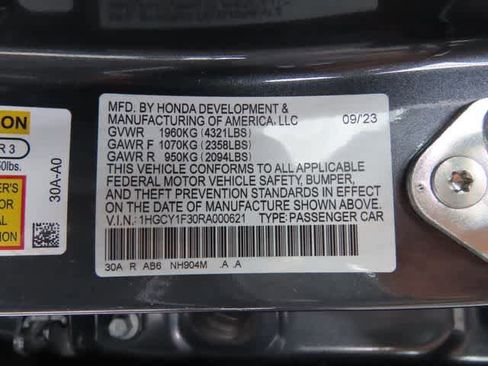 Certified 2024 Honda Accord EX image 26