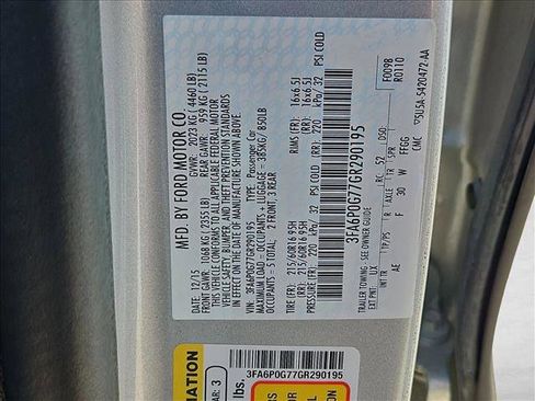 Used 2016 Ford Fusion S image 18