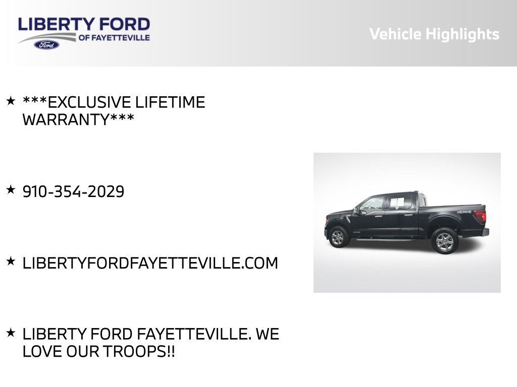 Certified 2024 Ford F150 XLT w/ Equipment Group 302A MID AWD/4WD image 5