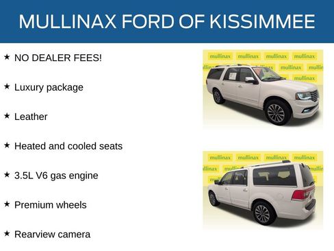 Used 2015 Lincoln Navigator L 2WD image 12