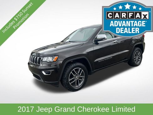 Used 2017 Jeep Grand Cherokee Limited AWD/4WD image 1