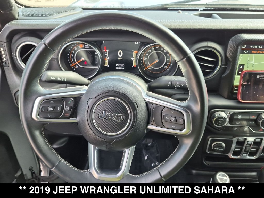 Used 2019 Jeep Wrangler Unlimited Sahara AWD/4WD image 23